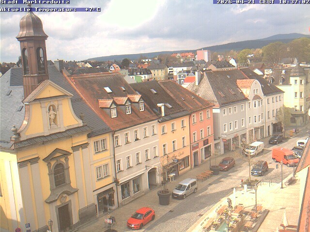 Archiv Foto Webcam Marktredwitz Fußgängerzone