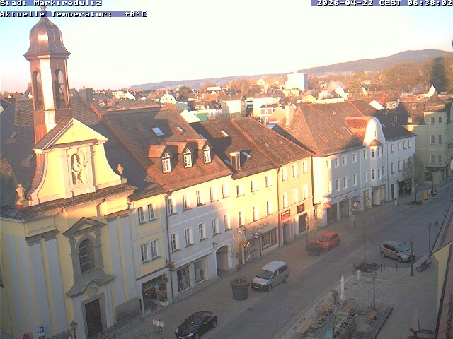 Archiv Foto Webcam Marktredwitz Fußgängerzone