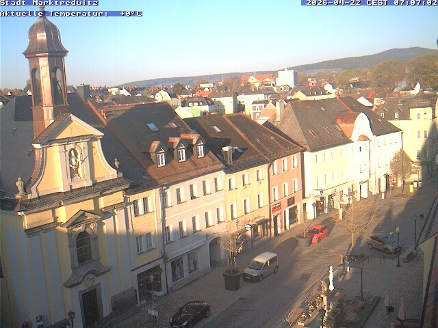 Archiv Foto Webcam Marktredwitz Fußgängerzone