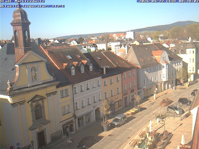 Archiv Foto Webcam Marktredwitz Fußgängerzone