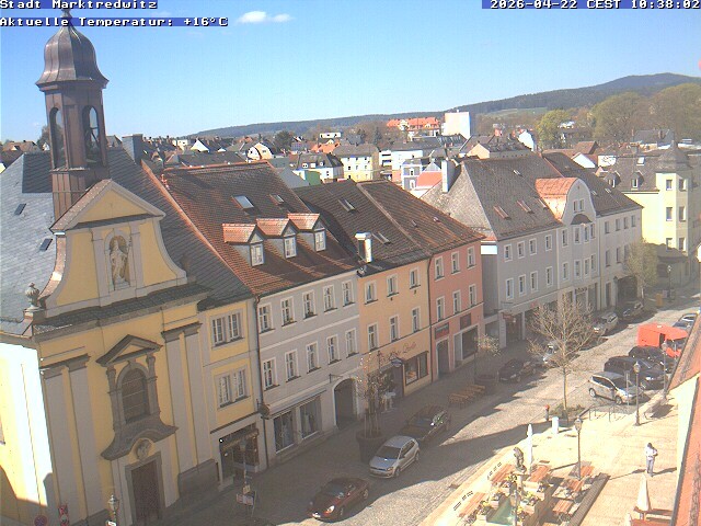 Archiv Foto Webcam Marktredwitz Fußgängerzone