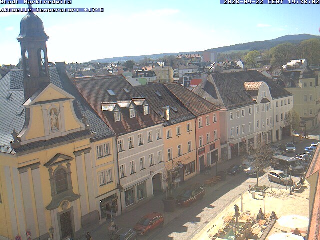 Archiv Foto Webcam Marktredwitz Fußgängerzone