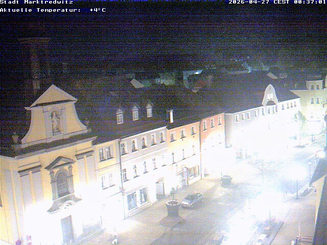 Archived image Webcam Marktredwitz pedestrian area