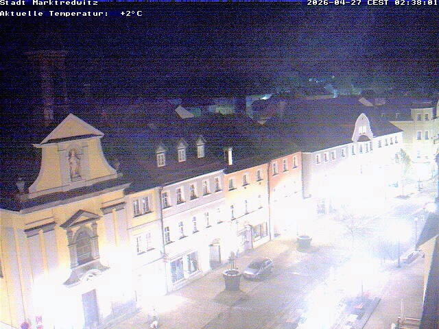 Archived image Webcam Marktredwitz pedestrian area