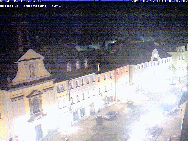 Archived image Webcam Marktredwitz pedestrian area