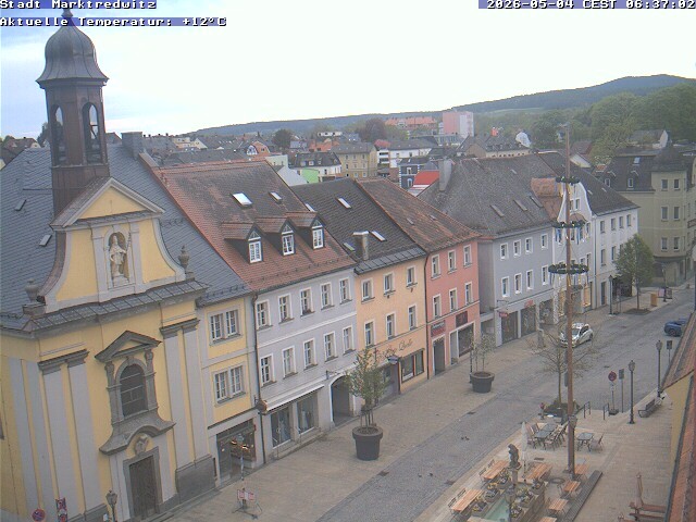 Archiv Foto Webcam Marktredwitz Fußgängerzone