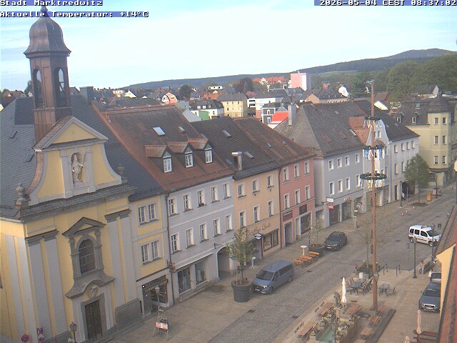 Archiv Foto Webcam Marktredwitz Fußgängerzone