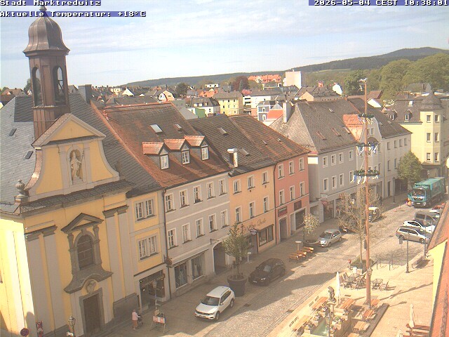 Archiv Foto Webcam Marktredwitz Fußgängerzone