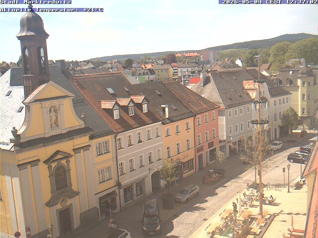 Archiv Foto Webcam Marktredwitz Fußgängerzone