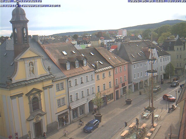 Archiv Foto Webcam Marktredwitz Fußgängerzone