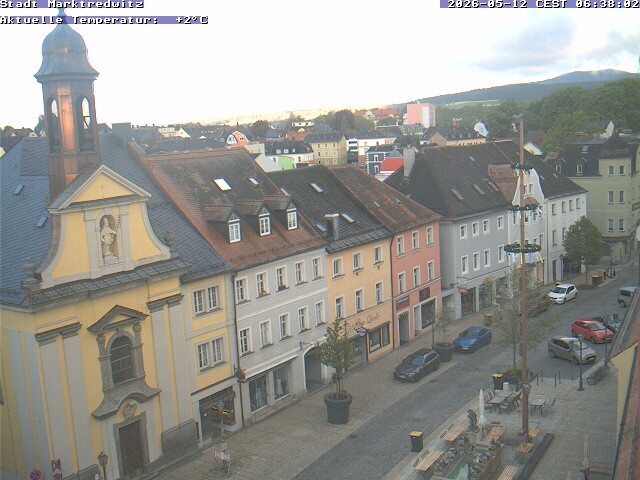 Archiv Foto Webcam Marktredwitz Fußgängerzone