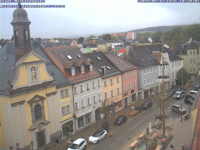 Archiv Foto Webcam Marktredwitz Fußgängerzone