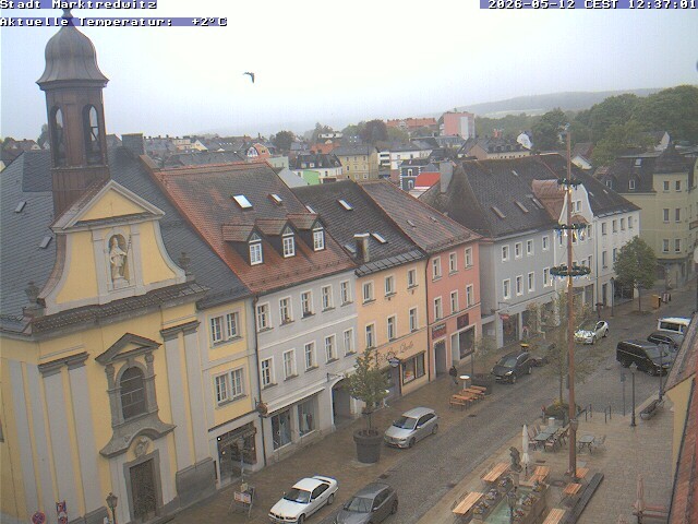 Archiv Foto Webcam Marktredwitz Fußgängerzone