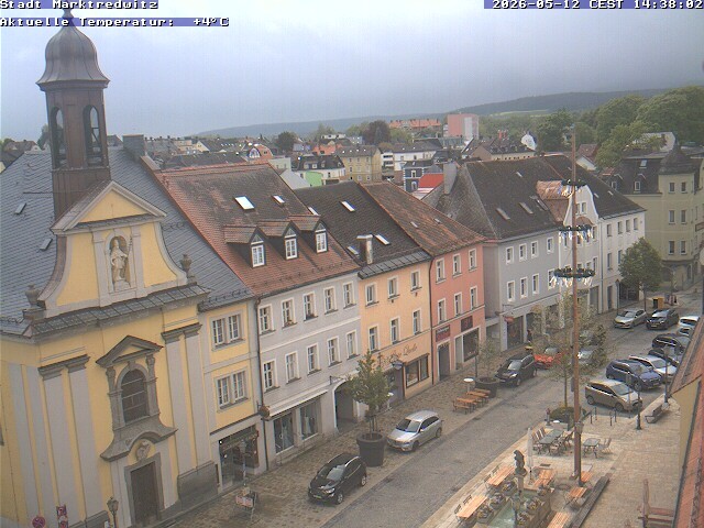 Archiv Foto Webcam Marktredwitz Fußgängerzone