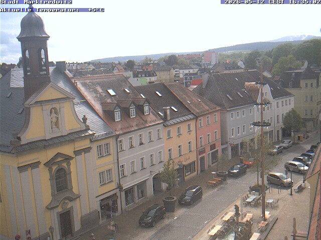 Archiv Foto Webcam Marktredwitz Fußgängerzone