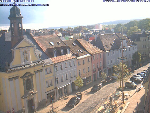 Archiv Foto Webcam Marktredwitz Fußgängerzone