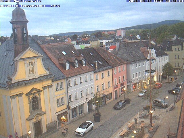 Archiv Foto Webcam Marktredwitz Fußgängerzone