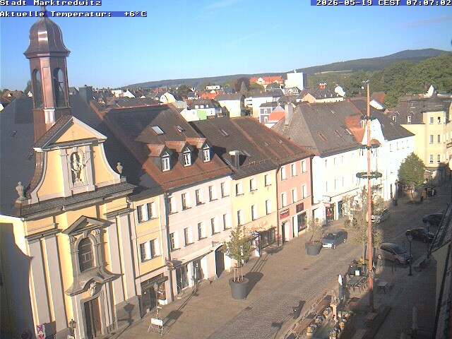 Archiv Foto Webcam Marktredwitz Fußgängerzone