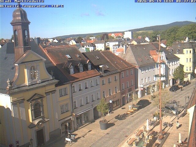 Archiv Foto Webcam Marktredwitz Fußgängerzone