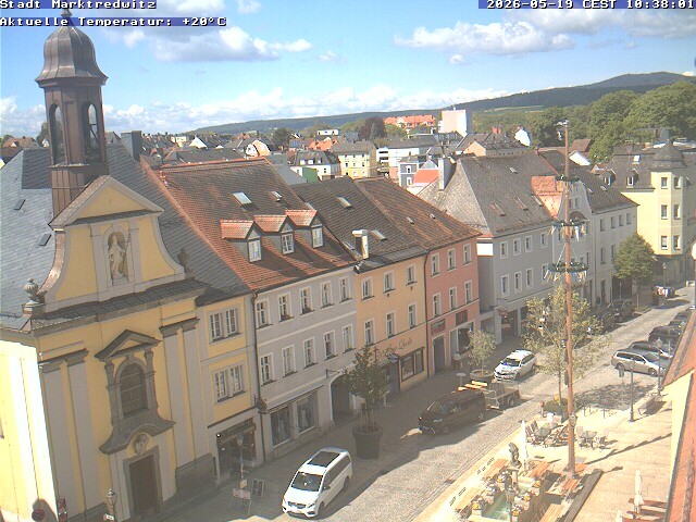 Archiv Foto Webcam Marktredwitz Fußgängerzone