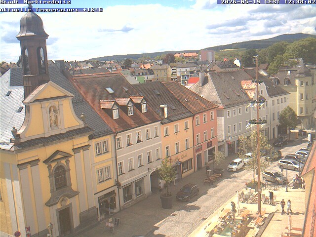 Archiv Foto Webcam Marktredwitz Fußgängerzone