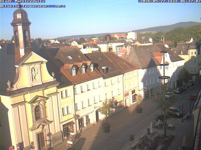 Archiv Foto Webcam Marktredwitz Fußgängerzone