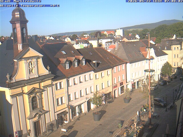 Archiv Foto Webcam Marktredwitz Fußgängerzone