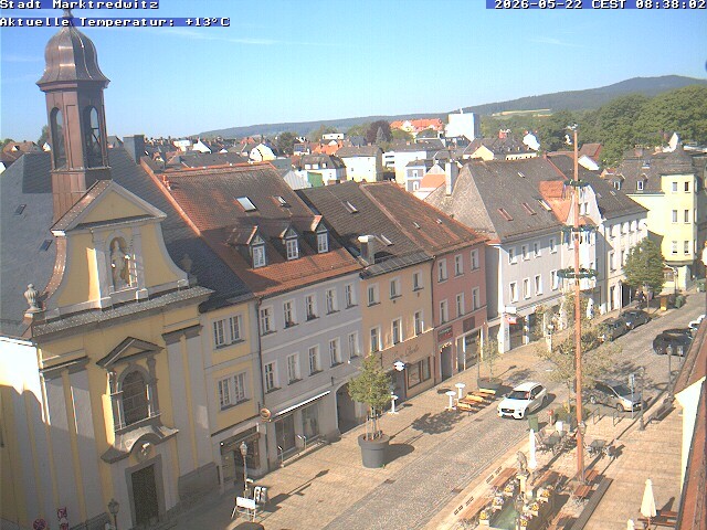 Archiv Foto Webcam Marktredwitz Fußgängerzone