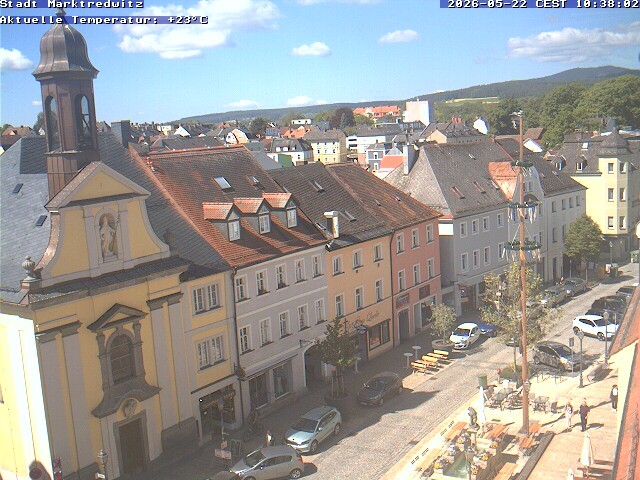Archiv Foto Webcam Marktredwitz Fußgängerzone