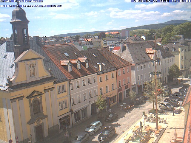 Archiv Foto Webcam Marktredwitz Fußgängerzone