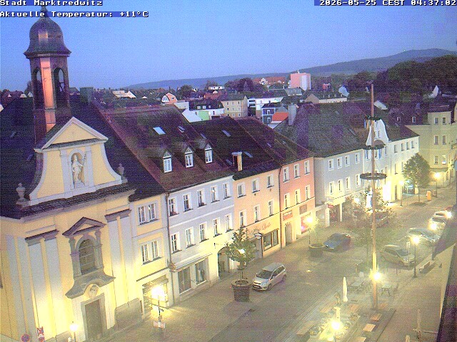 Archiv Foto Webcam Marktredwitz Fußgängerzone