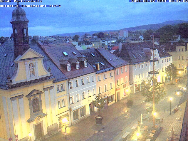 Archiv Foto Webcam Marktredwitz Fußgängerzone