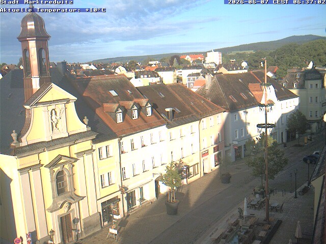Archiv Foto Webcam Marktredwitz Fußgängerzone