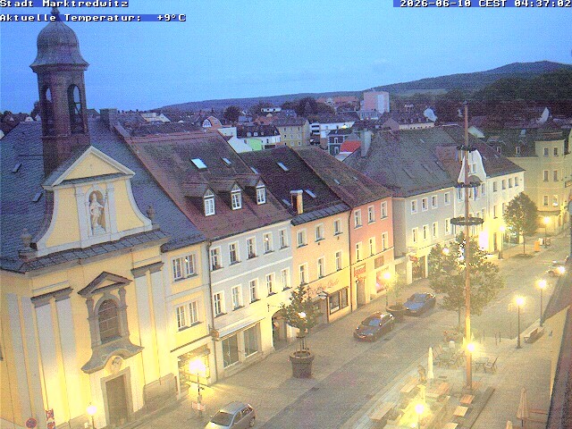 Archiv Foto Webcam Marktredwitz Fußgängerzone