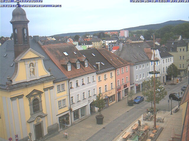 Archiv Foto Webcam Marktredwitz Fußgängerzone