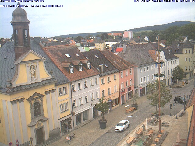 Archiv Foto Webcam Marktredwitz Fußgängerzone