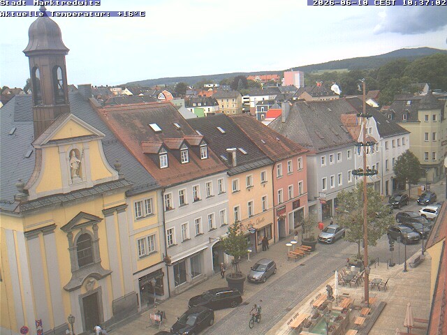Archiv Foto Webcam Marktredwitz Fußgängerzone