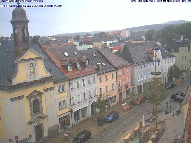 Archiv Foto Webcam Marktredwitz Fußgängerzone
