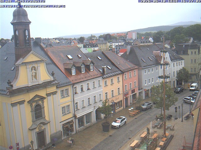 Archiv Foto Webcam Marktredwitz Fußgängerzone