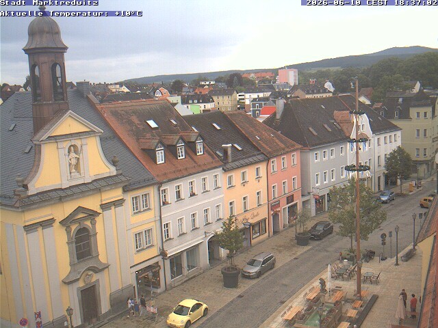 Archiv Foto Webcam Marktredwitz Fußgängerzone