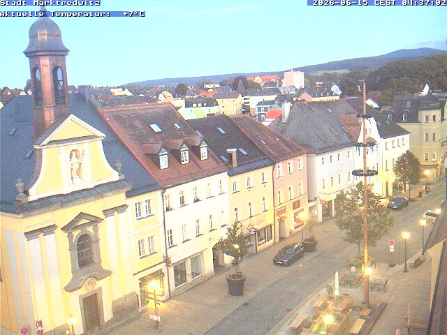 Archiv Foto Webcam Marktredwitz Fußgängerzone