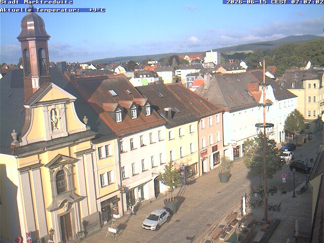 Archiv Foto Webcam Marktredwitz Fußgängerzone