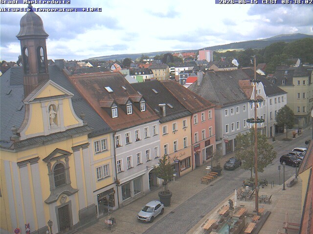 Archiv Foto Webcam Marktredwitz Fußgängerzone