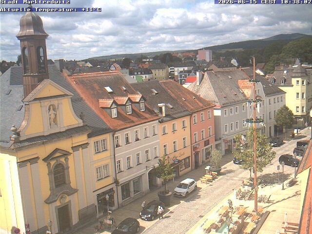 Archiv Foto Webcam Marktredwitz Fußgängerzone