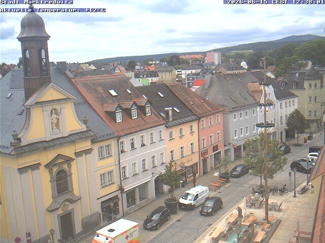 Archiv Foto Webcam Marktredwitz Fußgängerzone
