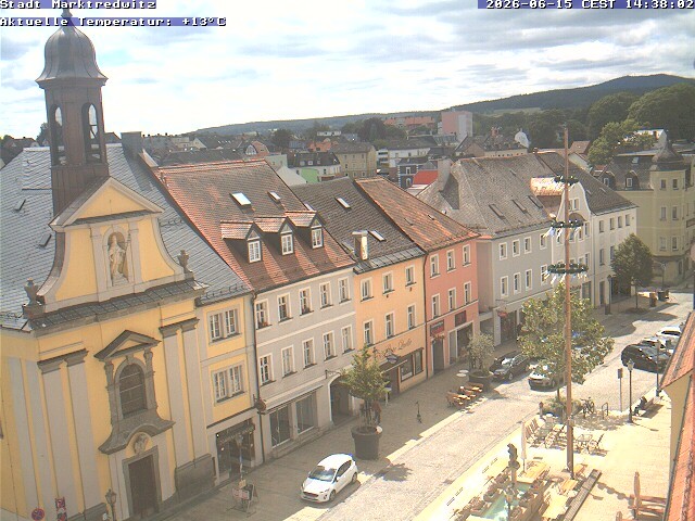 Archiv Foto Webcam Marktredwitz Fußgängerzone