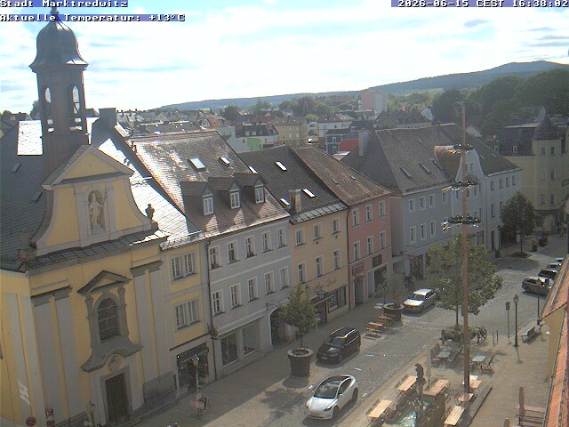 Archiv Foto Webcam Marktredwitz Fußgängerzone
