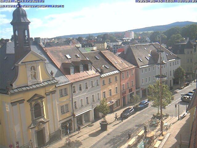 Archiv Foto Webcam Marktredwitz Fußgängerzone