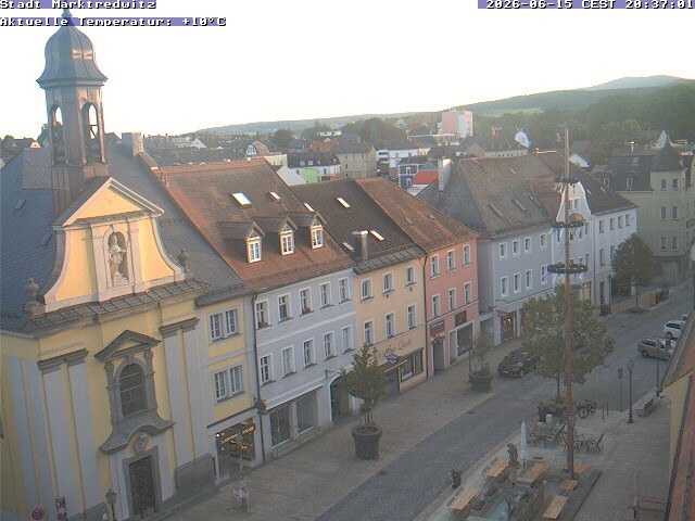Archiv Foto Webcam Marktredwitz Fußgängerzone