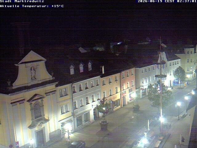 Archiv Foto Webcam Marktredwitz Fußgängerzone